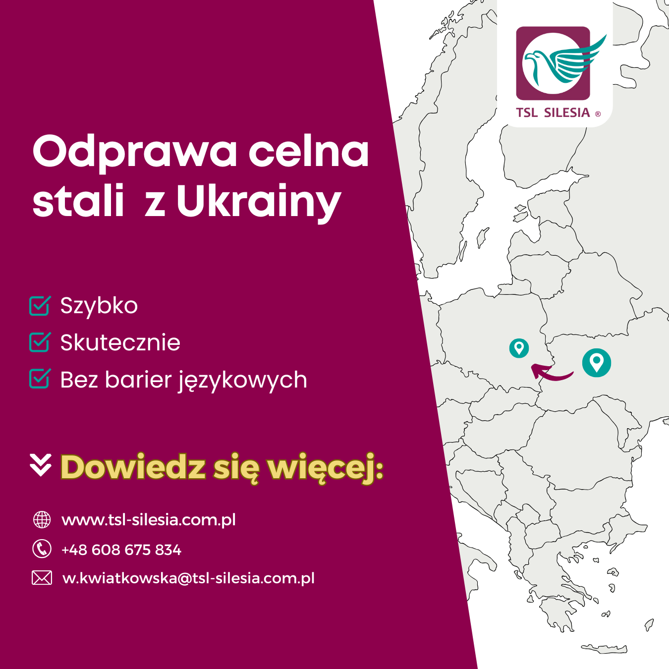 Import stali z Ukrainy? Odprawa celna bez barier – sprawnie, w Twoim języku, na każdej granicy