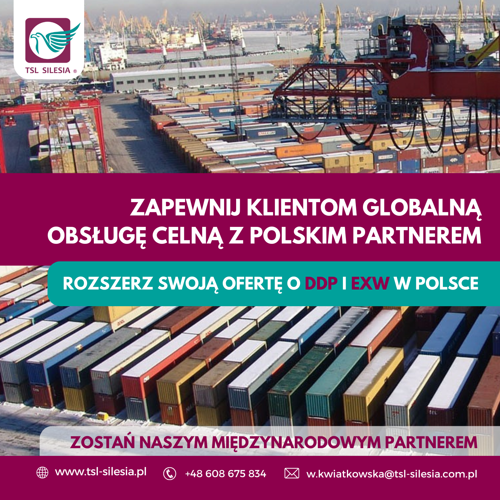 Zostań naszym międzynarodowym partnerem – rozszerz swoją ofertę o DDP i EXW w Polsce